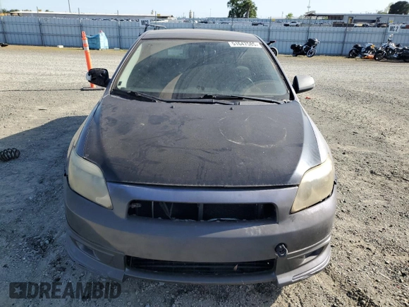 2008 Scion tC Spec with VIN JTKDE167580273162, listed as a Copart auction lot 51647585 with 115,461 mi miles and Salvage Title. Bid and sale history available at carsss.com. Image 5.