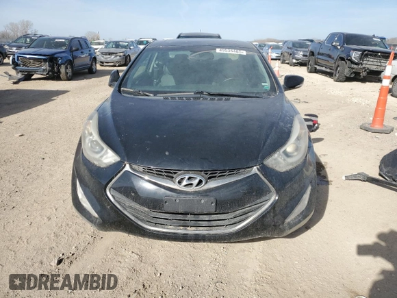 2014 Hyundai Elantra z VIN KMHDH6AH3EU026928, wystawiony jako Copart lot #49535485 z przebiegiem 94 282 mil mil oraz Tytuł czysty. Historia ofert i sprzedaży dostępna na DreamBid. Obrazek 5.