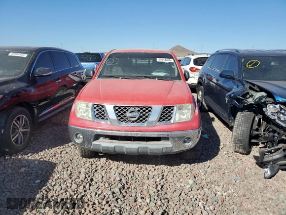 2005 Nissan Frontier SE with VIN 1N6AD06W55C425866, listed as a Copart auction lot 44012455 with 320,704 mi miles and Clean title. Bid and sale history available at DreamBid. Image 5.