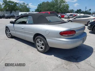 2000 Chrysler Sebring JXi with VIN 3C3EL55H4YT245976, listed as a IAAI auction lot 41903578 with 91,432 mi miles and . Bid and sale history available at DreamBid. Image 3.