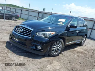 2015 Infiniti QX60 z VIN 5N1AL0MM3FC501878, wystawiony jako IAAI lot #42539150 z przebiegiem 224 239 mil mil oraz . Historia ofert i sprzedaży dostępna na DreamBid. Obrazek 2.