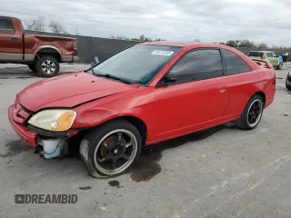 2003 Honda Civic EX with VIN 1HGEM22953L031993, listed as a Copart auction lot 45416955 with 262,482 mi miles and Salvage Title. Bid and sale history available at DreamBid. Image 1.