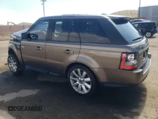 2013 Land Rover Range Rover Sport HSE Lux with VIN SALSK2D48DA775974, listed as a Copart auction lot 59541045 with 114,569 mi miles and Salvage title. Bid and sale history available at DreamBid. Image 2.