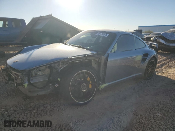 2011 Porsche 911 Turbo S with VIN WP0AD2A94BS766757, listed as a Copart auction lot 78470004 with 52,141 mi miles and Salvage Title. Bid and sale history available at DreamBid. Image 1.