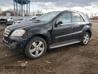 2011 Mercedes-Benz M 350 with VIN 4JGBB8GB1BA692660, listed as a Copart auction lot 50209125 with 163,914 mi miles and Salvage Title. Bid and sale history available at DreamBid. Image 1.