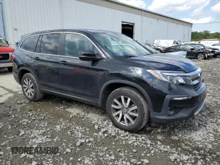 2021 Honda Pilot EX-L with VIN 5FNYF6H56MB088564, listed as a Copart auction lot 53860945 with 41,531 mi miles and Salvage title. Bid and sale history available at DreamBid. Image 4.
