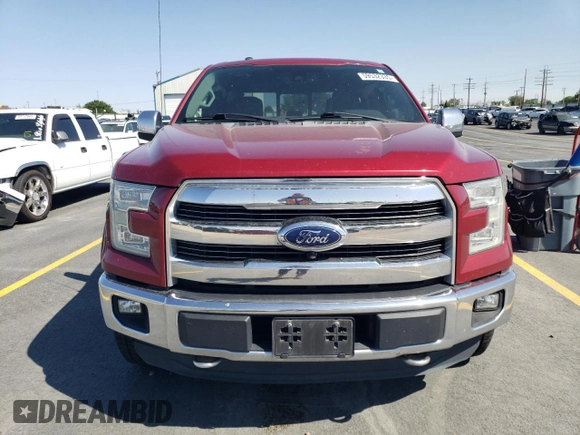 2015 Ford F-150 XLT with VIN 1FTEW1EG8FFB07223, listed as a Copart auction lot 59532335 with 167,007 mi miles and Salvage title. Bid and sale history available at DreamBid. Image 5.