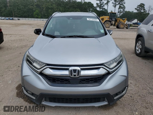 2018 Honda CR-V Touring with VIN 7FARW1H91JE039573, listed as a Copart auction lot 54144205 with 87,704 mi miles and Salvage Title. Bid and sale history available at DreamBid. Image 5.