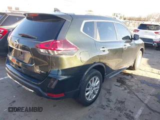 2020 Nissan Rogue S with VIN 5N1AT2MV9LC734888, listed as a IAAI auction lot 41768593 with 118,561 mi miles. Bid and sale history available at carsss.com. Image 4.