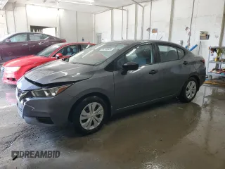 2020 Nissan Versa S with VIN 3N1CN8DVXLL903110, listed as a Copart auction lot 50748335 with 36,981 mi miles and Salvage Title. Bid and sale history available at carsss.com. Image 1.