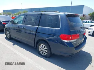 2009 Honda Odyssey EX-L with VIN 5FNRL386X9B409419, listed as a IAAI auction lot 42177197 with 190,827 mi miles. Bid and sale history available at carsss.com. Image 3.