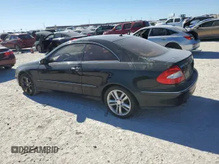 2009 Mercedes-Benz CLK 350 with VIN WDBTJ56H79F267858, listed as a Copart auction lot 80835344 with 96,506 mi miles and Salvage Title. Bid and sale history available at DreamBid. Image 2.