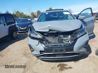 2023 Nissan Murano SL with VIN 5N1AZ2CJ2PC131235, listed as a IAAI auction lot 41639410 with 46,087 mi miles and . Bid and sale history available at DreamBid. Image 6.