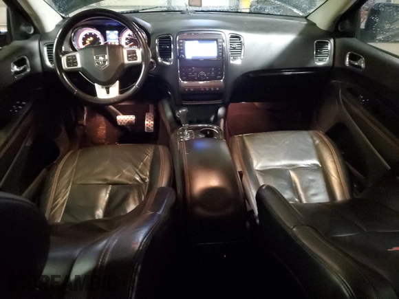 2012 Dodge Durango R/T with VIN 1C4SDJCTXCC152511, listed as a Copart auction lot 50504545 with 129,630 mi miles and Salvage title. Bid and sale history available at DreamBid. Image 8.