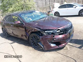2014 Kia Optima EX with VIN 5XXGN4A70EG266191, listed as a IAAI auction lot 41895612 with 229,472 mi miles and . Bid and sale history available at carsss.com. Image 1.