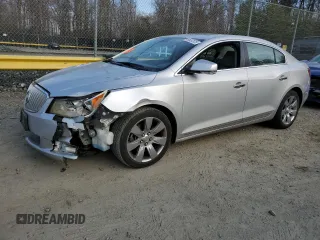 2012 Buick LaCrosse Premium 1 with VIN 1G4GD5E35CF148404, listed as a Copart auction lot 49687575 with 191,702 mi miles and Salvage Title. Bid and sale history available at carsss.com. Image 1.