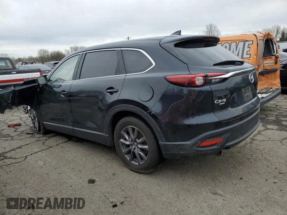 2021 Mazda CX-9 Touring with VIN JM3TCBCY2M0503463, listed as a Copart auction lot 46272515 with 0 mi miles and Salvage Title. Bid and sale history available at carsss.com. Image 2.