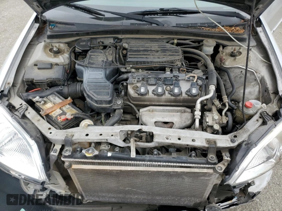 2003 Honda Civic LX with VIN 1HGES16573L014846, listed as a Copart auction lot 49913235 with 200,178 mi miles and Salvage Title. Bid and sale history available at DreamBid. Image 12.