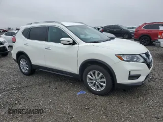 2017 Nissan Rogue S with VIN 5N1AT2MV4HC845131, listed as a Copart auction lot 51902905 with 122,038 mi miles and Salvage Title. Bid and sale history available at carsss.com. Image 4.