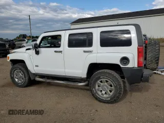 2008 Hummer H3 SUV with VIN 5GTEN13E088176685, listed as a Copart auction lot 58247064 with 186,426 mi miles and Salvage Title. Bid and sale history available at carsss.com. Image 2.