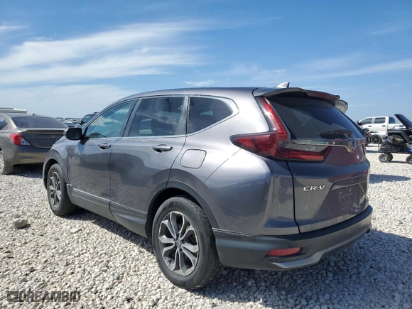 2022 Honda CR-V EX with VIN 5J6RW1H53NA010240, listed as a Copart auction lot 46890355 with 49,662 mi miles and Salvage Title. Bid and sale history available at carsss.com. Image 2.
