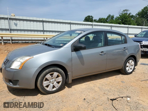 2007 Nissan Sentra S with VIN 3N1AB61E97L716150, listed as a Copart auction lot 62425785 with 116,833 mi miles and Clean title. Bid and sale history available at DreamBid. Image 1.
