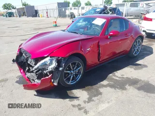 2018 Mazda MX-5 Miata Grand Touring with VIN JM1NDAM7XJ0204135, listed as a IAAI auction lot 42474750 with 16,852 mi miles and . Bid and sale history available at DreamBid. Image 18.