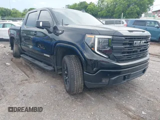 2024 GMC Sierra 1500 Elevation with VIN 3GTUUCED3RG301745, listed as a IAAI auction lot 42692833 with 18,493 mi miles and . Bid and sale history available at DreamBid. Image 1.