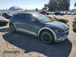 2024 Hyundai Ioniq 5 Limited with VIN KM8KRDDF4RU298770, listed as a Copart auction lot 46457705 with 286 mi miles and Salvage title. Bid and sale history available at DreamBid. Image 4.
