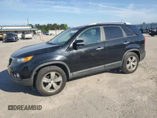 2013 Kia Sorento EX with VIN 5XYKU4A68DG409578, listed as a Copart auction lot 54976585 with 158,945 mi miles and Clean Title. Bid and sale history available at carsss.com. Image 1.
