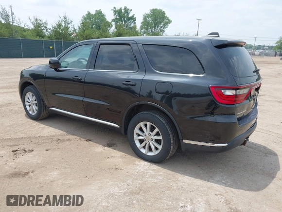 2015 Dodge Durango SXT with VIN 1C4RDJAG3FC161270, listed as a IAAI auction lot 42460444 with 112,633 mi miles and . Bid and sale history available at DreamBid. Image 3.