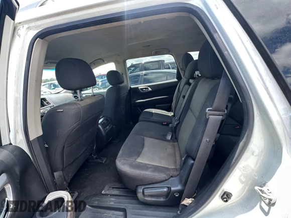 2017 Nissan Pathfinder Platinum with VIN 5N1DR2MN6HC653754, listed as a Copart auction lot 65097605 with 142,494 mi miles and Clean title. Bid and sale history available at DreamBid. Image 6.
