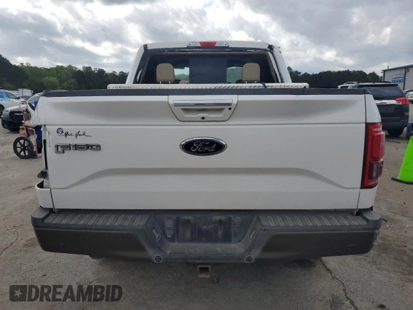 2015 Ford F-150 XL with VIN 1FTEW1CP5FFB56639, listed as a Copart auction lot 51499585 with 215,800 mi miles and Salvage Title. Bid and sale history available at carsss.com. Image 6.