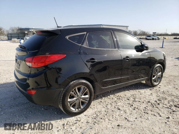 2015 Hyundai Tucson GLS with VIN KM8JT3AF4FU992527, listed as a Copart auction lot 48520885 with 89,381 mi miles and Salvage Title. Bid and sale history available at DreamBid. Image 3.