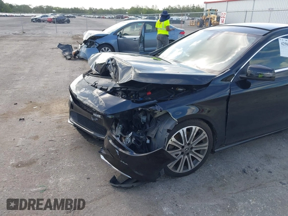 2018 Mercedes-Benz CLA 250 with VIN WDDSJ4GB3JN631517, listed as a IAAI auction lot 42503407 with 45,579 mi miles and . Bid and sale history available at DreamBid. Image 6.