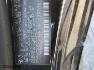 2008 BMW 6 Series M6 with VIN WBSEK93508CY79286, listed as a Copart auction lot 51989515 with 156,413 mi miles and Clean Title. Bid and sale history available at carsss.com. Image 12.