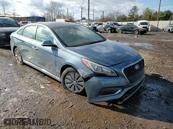 2016 Hyundai Sonata Hybrid SE with VIN KMHE24L19GA016614, listed as a Copart auction lot 89388265 with 136,028 mi miles and Salvage Title. Bid and sale history available at carsss.com. Image 10.