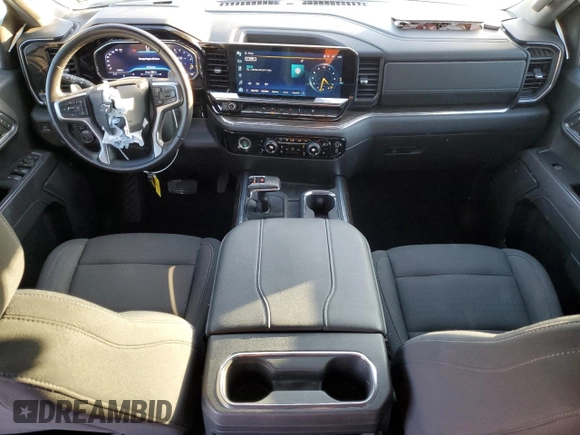 2023 Chevrolet Silverado 1500 RST with VIN 3GCPADED4PG122980, listed as a Copart auction lot 80161004 with 34,166 mi miles and Clean Title. Bid and sale history available at DreamBid. Image 8.