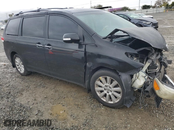 2014 Toyota Sienna Ltd with VIN 5TDDK3DC3ES083686, listed as a Copart auction lot 48738445 with 138,096 mi miles and Salvage Title. Bid and sale history available at carsss.com. Image 4.