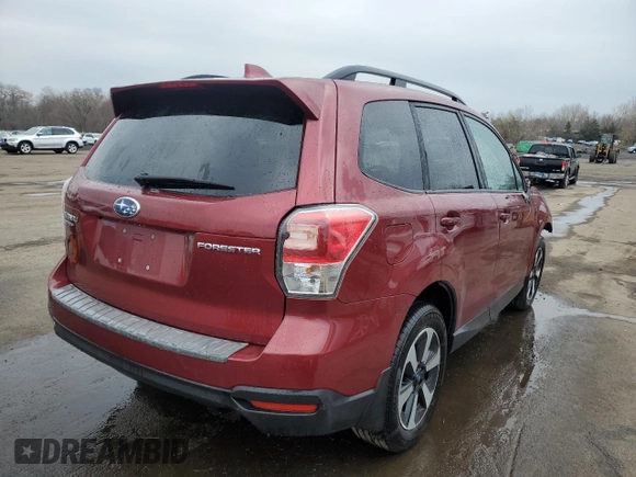 2018 Subaru Forester Premium with VIN JF2SJAGC4JH602593, listed as a Copart auction lot 52462025 with 174,497 mi miles and Salvage Title. Bid and sale history available at carsss.com. Image 3.