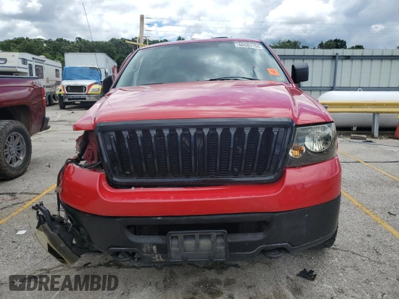 2006 Ford F-150 XL with VIN 1FTRF14W86KB75426, listed as a Copart auction lot 60689194 with 190,643 mi miles and Salvage Title. Bid and sale history available at carsss.com. Image 5.