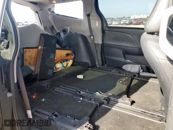 2018 Toyota Sienna SE with VIN 5TDXZ3DC4JS916138, listed as a Copart auction lot 57165495 with 120,764 mi miles and Salvage title. Bid and sale history available at DreamBid. Image 11.