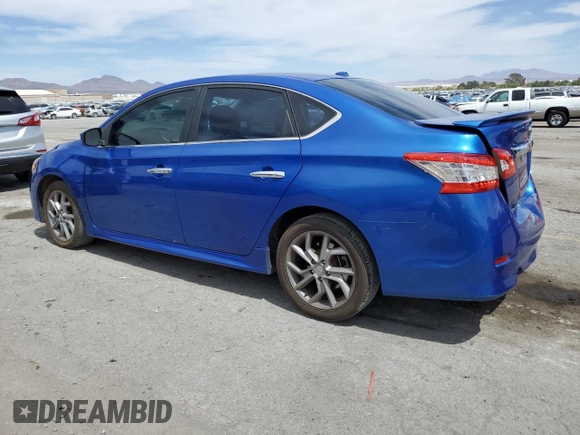 2013 Nissan Sentra FE+ S with VIN 3N1AB7AP1DL627448, listed as a Copart auction lot 52563635 with 154,428 mi miles and Salvage Title. Bid and sale history available at DreamBid. Image 2.