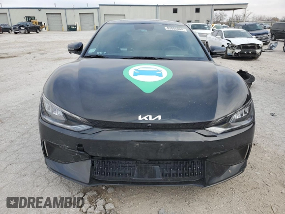 2023 Kia EV6 GT with VIN KNDC5DLE1P5127401, listed as a Copart auction lot 82055844 with 15,227 mi miles and Salvage Title. Bid and sale history available at carsss.com. Image 5.
