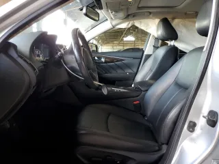 2018 Infiniti Q50 Luxe with VIN JN1EV7AP9JM358612, listed as a Copart auction lot 59427965 with 81,450 mi miles and Salvage title. Bid and sale history available at DreamBid. Image 7.