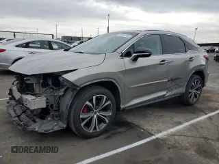 2018 Lexus RX with VIN 2T2ZZMCA3JC111007, listed as a Copart auction lot 81301383 with 19,016 mi miles and Non Repairable. Bid and sale history available at carsss.com. Image 1.