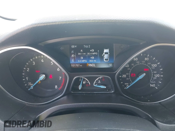 2017 Ford Focus SE with VIN 1FADP3F21HL213563, listed as a IAAI auction lot 42175326 with 101,767 mi miles and . Bid and sale history available at DreamBid. Image 7.