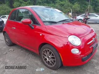 2012 FIAT 500 Pop z VIN 3C3CFFDR6CT383106, wystawiony jako IAAI lot #42540765 z przebiegiem 68 941 mil mil oraz . Historia ofert i sprzedaży dostępna na DreamBid. Obrazek 1.