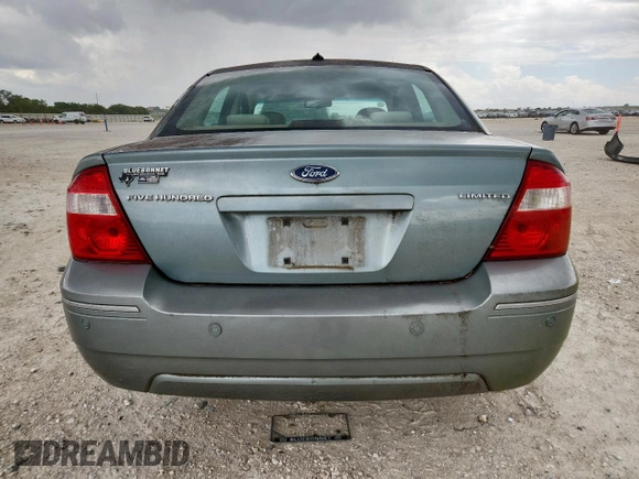 2007 Ford Five Hundred Limited z VIN 1FAHP25117G143252, wystawiony jako Copart lot #62322425 z przebiegiem 118 717 mil mil oraz Czysty tytuł • Clean title. Historia ofert i sprzedaży dostępna na DreamBid. Obrazek 6.