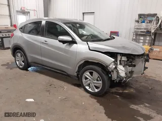 2019 Honda HR-V EX-L with VIN 3CZRU6H71KM725634, listed as a IAAI auction lot 41093552 with 42,239 mi miles. Bid and sale history available at carsss.com. Image 1.